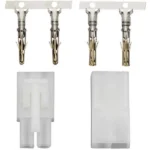 WTE Tamiya Male + Female Plugs Gold Plated