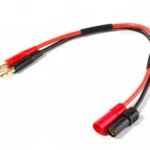 WTE XT150 Male to 4mm Banana Plugs Charging Cable 20cm