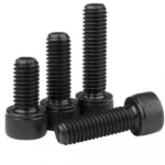 Black Steel Allen Screw M1.6x10mm 10pcs