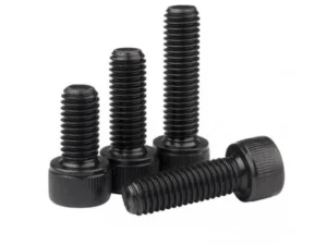 Black Steel Allen Screw M1.6x10mm 10pcs